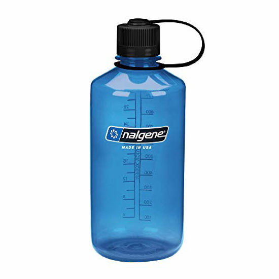 Picture of Nalgene Tritan Narrow Mouth BPA-Free Water Bottle, Slate Blue, 32 oz (342001)