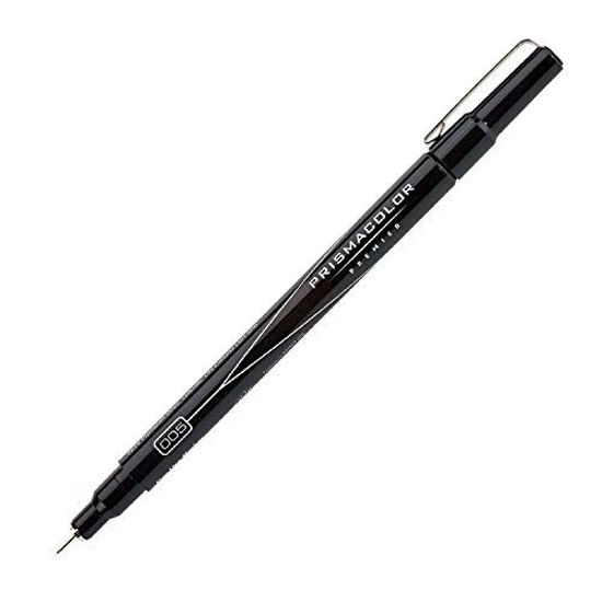 Picture of Prismacolor - .005 XtraFine Black Fine Line Marker, Water Resistant, 1-Each