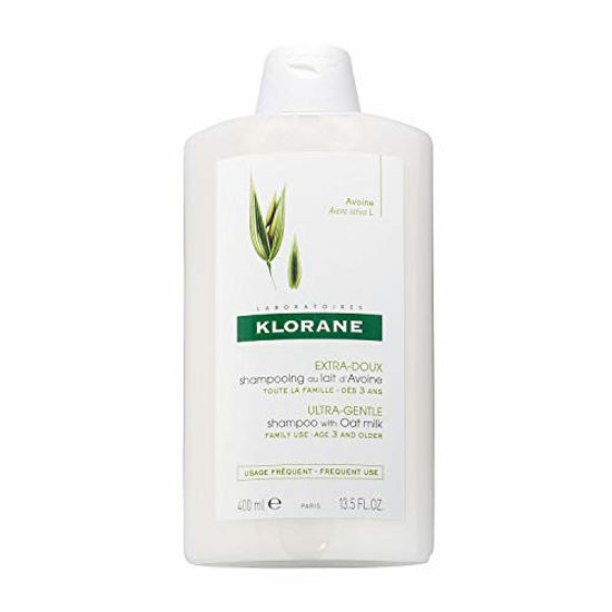 Picture of Klorane Ultra-Gentle Shampoo with Oat Milk, Suitable for the Entire Family, SLS and Paraben Free, 13.5 oz.