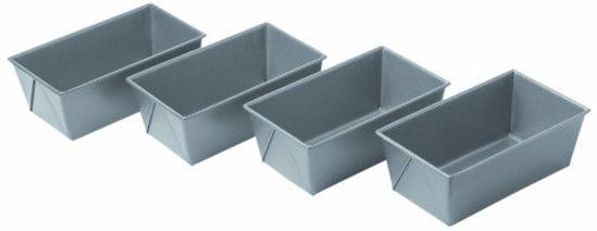 Picture of Chicago Metallic Commercial II Non-Stick Mini Loaf Pan Set, 6-Inch-by-3.5-Inch, 4-Count