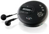 Picture of GPX PC332B Portable CD Player with Anti-Skip Protection, FM Radio and Stereo Earbuds - Black