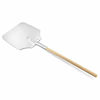 Picture of New Star Foodservice 50165 Aluminum Pizza Peel, Wooden Handle, 12 x 14 inch Blade, 36 inch overall