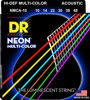 Picture of DR Strings HI-DEF NEON Acoustic Guitar Strings (NMCA-10)