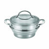 Picture of Anolon Classic Stainless Steel Steamer Insert with Lid, Silver