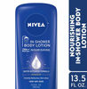 Picture of NIVEA Nourishing In-Shower Body Lotion - Non-Sticky For Dry to Very Dry Skin - 13.5 fl. oz. Bottle