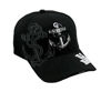 Picture of US Navy Anchor Naval Baseball Cap Hat (Black)