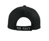 Picture of US Navy Anchor Naval Baseball Cap Hat (Black)