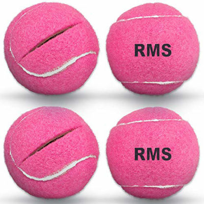 Picture of RMS Walker Glide Balls - A Set of 4 Balls with Precut Opening for Easy Installation, Fit Most Walkers (Pink)