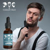 Picture of The Gentlemen's Premium Bay Rum Beard Oil - Conditioner Softener - All Natural - Softens, Strengthens and Promotes Beard & Mustache Growth - Leave In Conditioner Moisturizes Skin (B. Bay Rum)