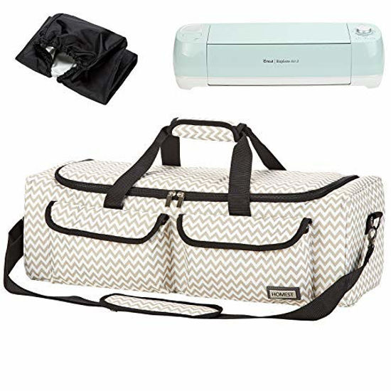 Picture of HOMEST Carrying Case Compatible with Cricut Explore Air 2, Cricut Maker, Silhouette CAMEO3, Ripple