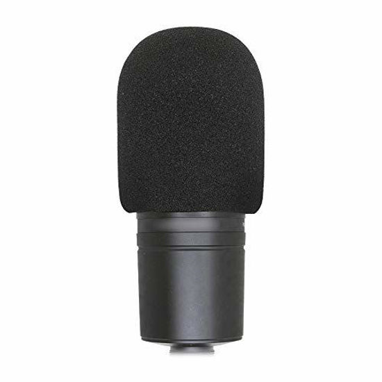 Picture of SUNMON Windscreen Foam Cover, Windscreen Pop Filter for Audiotechnica AT2020 Condenser Studio Microphone (Black)