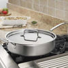 Picture of Cuisinart MultiClad Pro Stainless 5-1/2-Quart Saute with Helper and Cover