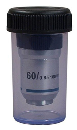 Picture of OMAX 60X Achromatic Objective Lens (Spring) for Compound Microscopes