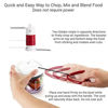 Picture of ZYLISS Easy Pull Food Chopper and Manual Food Processor - Vegetable Slicer and Dicer - Hand Held