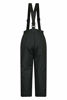 Picture of Mountain Warehouse Raptor Kids Snow Ski Pants - Detachable Suspenders Black 3T-4T