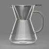 Picture of Pour Over Coffee Maker - Great Coffee Made Simple - 3 Cup Hand Drip Coffee Maker With Stainless Steel Filter - No Paper Filters Needed - By Coffee Gator