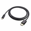 Picture of Cable Matters USB C to DisplayPort Cable (USB-C to DisplayPort Cable, USB C to DP Cable) Supporting 8K 60Hz in Black 6 ft - Thunderbolt 3 Port Compatible with MacBook Pro, Dell XPS 13 and More