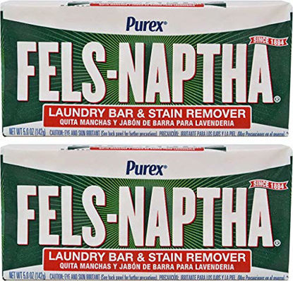 Picture of Fels Naptha Laundry Soap Bar - 5.0 oz - 2 pk