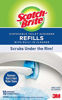 Picture of Scotch-Brite Disposable Toilet Cleaner Refill Pads, Removes Rust & Hard Water Stains, 10 Disposable Refills
