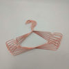 Picture of koobay 16.5 Rose Gold Shiny Wire Clothes Hanger Non Slip Shoulders for Shirts ,Coat ,Slacks Storage & Display (10)