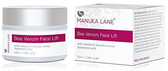 Picture of Natural Bee Venom Face Lift Treatment Cream with Active Manuka Honey, Shea, Cocoa Butter, and Jojoba - Natures Most Powerful Anti-Aging and Anti-Wrinkle Solution!