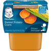 Picture of Gerber 2nd Foods Sweet Potatoes & Corn, 4 Ounce Tubs, 2 Count (Pack of 8)