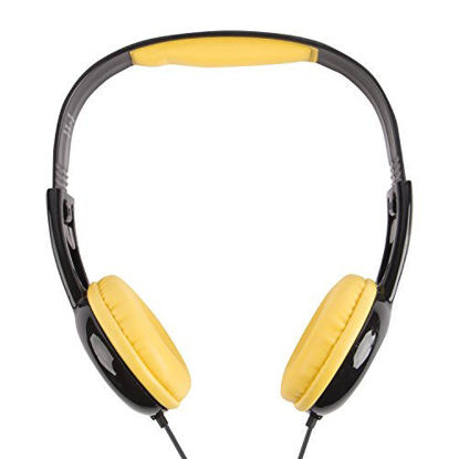 Picture of Batman Kids Safe Over The Ear Headphones HP2-03082 | Kids Headphones, Volume Limiter for Developing Ears, 3.5MM Stereo Jack, Recommended for Ages 3-9, by Sakar