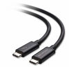 Picture of Certified Cable Matters 20 Gbps Thunderbolt 3 Cable (USB C Thunderbolt Cable) in Black 6.6 Feet Supporting 100W Charging