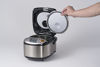 Picture of Zojirushi NS-LGC05XB Micom Rice Cooker & Warmer, 3-Cups (uncooked), Stainless Black