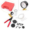 Picture of GZYF Hand Held Vacuum Pump Test Set for Automotive with Brake Bleeder Kit Adapters Vacuum Gauge Hoses Connector