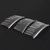 Picture of Frcolor Hair Comb 20 Teeth Bridal Hair Clip Combs Fancy DIY Metal Wire Hair Side Combs 12pcs (Golden White K Black)