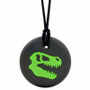 Picture of Munchables Dinosaur Skull - Sensory Chew Necklace for Boys (Green)