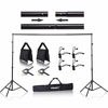 Picture of Emart 8.5 x 10 ft Photo Backdrop Stand , Adjustable Photography Muslin Background Support System Stand for Photo Video Studio