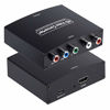 Picture of YPbPr to HDMI Converter, Component to HDMI, RGB to HDMI Converter Supports 4K Video Audio Converter Adapter HDMI V1.4 for DVD PSP Xbox 360 PS2 Nintendo to HDTV Monitor and Projector