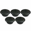 Picture of ANZESER 2"(50.8mm) Flexible Desk Grommet - Black - 5 Pack