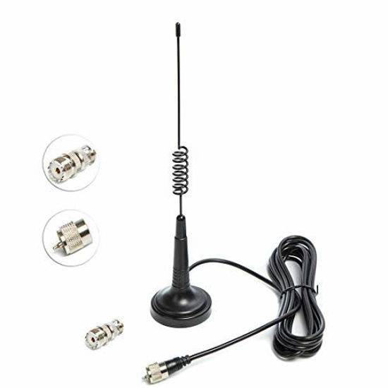 Heavy Duty CB Antenna Stud Mount Adapter with SO-239 Connector for