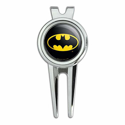 Picture of GRAPHICS & MORE Batman Classic Bat Shield Logo Golf Divot Repair Tool and Ball Marker