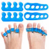 Picture of Premium Gel Toe Separators, Straighteners & Spacers | Hammer Toe & Bunion Corrector For Men & Women | Use for Pedicure, Yoga & Running (US Shoe Size 10 & Above)