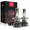 Picture of Car Work Box H4 LED Headlight Bulbs, 20000LM 120W 6000K Extremely Bright 9003 Hi/Lo CSP Chips Conversion Kit