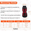 Picture of SCENEREAL Dog Socks Anti Slip with Straps Traction Control 3 Pairs Set - Plaid Paw Protector for Floor Indoor, Non-Skid Design for Small Medium Dogs Cats Puppy