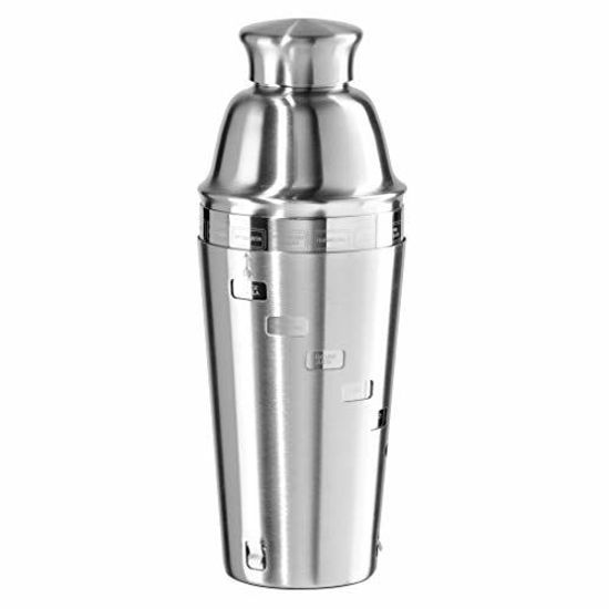 Picture of Oggi 15 Recipe Stainless Steel Cocktail Shaker