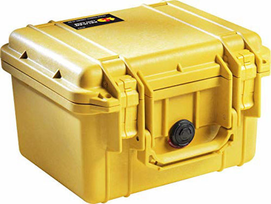 Picture of Pelican 1300 Camera Case With Foam (Yellow)