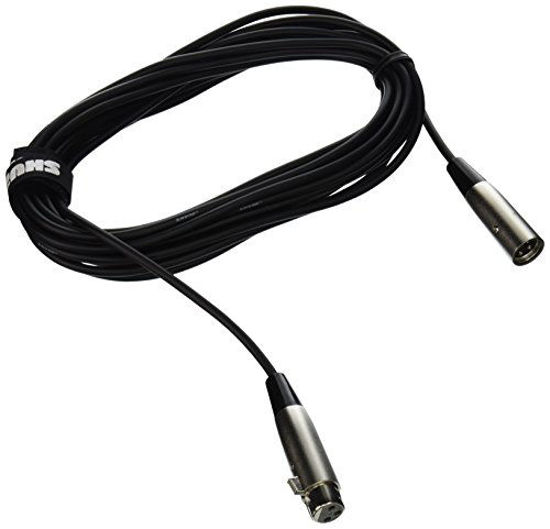 Picture of Shure C25J 25-foot Hi-Flex Cable with Chrome XLR Connectors