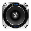 Picture of 1" Car Audio Speaker Tweeter - 300 Watt High Power 1 Inch Super Titanium Tweeter System with Die Cast Aluminum Frame, 2kHz - 20 kHz Frequency, 104 dB, 4-8 Ohm, Heavy Duty 30 oz Magnet - Pyle PDBT28, Black, 5in. x 5in. x 4in.