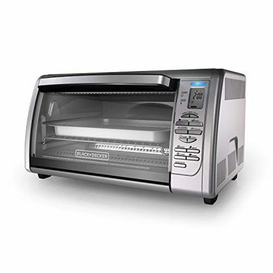 Picture of BLACK+DECKER Countertop Convection Toaster Oven, Silver, CTO6335S