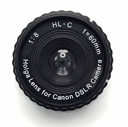 Picture of Holga 60mm f/8 Lens for Canon DSLR (Black)