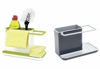 Picture of Joseph Joseph Sink Caddy Kitchen Sink Organizer Sponge Holder Dishwasher-Safe, Regular, Gray