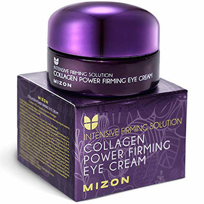 Picture of Mizon Collagen Power Firming Eye Cream, with Hyaluronic Acid for Wrinkle Care, Skin Nourished, Moisturizing, Skin Elasticity (25ml, 0.85 fl oz)