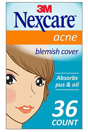 Picture of Nexcare Acne Cover, Invisible, Drug Free, Clear 36 Count