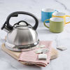 Picture of Mr. Coffee Flintshire Stainless Steel Whistling Tea Kettle, 1.75-Quart, Brushed Satin